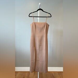 Bardot Spaghetti Strap Dress in Beige Women’s Size Medium/6